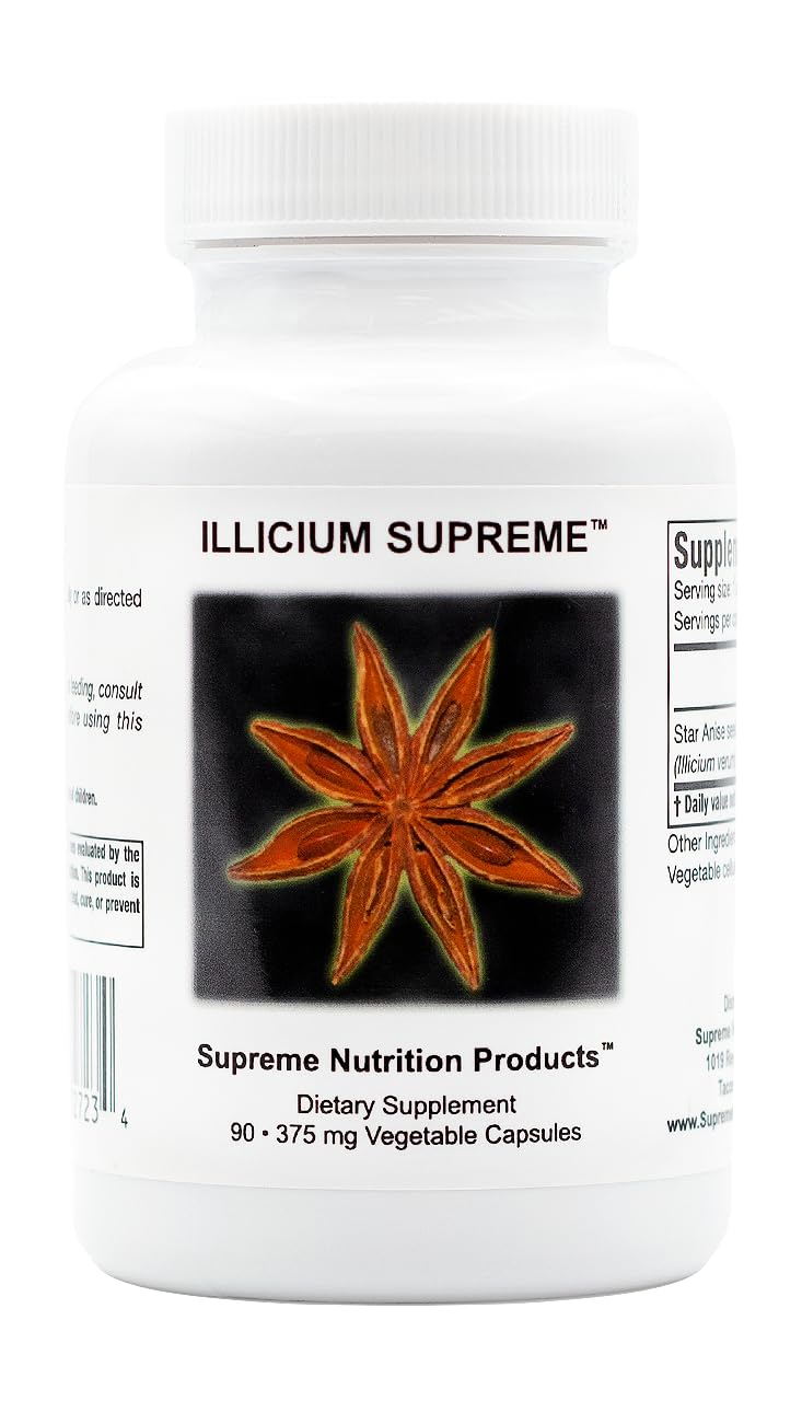 Nutrition Illicium 90 capsules végétariennes vue de face