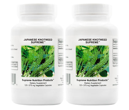 Nutrition Knotweed Japonais 120 capsules végétariennes, vue de face