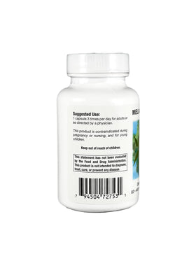 Nutrition Melia capsules de neem avec dosage visible