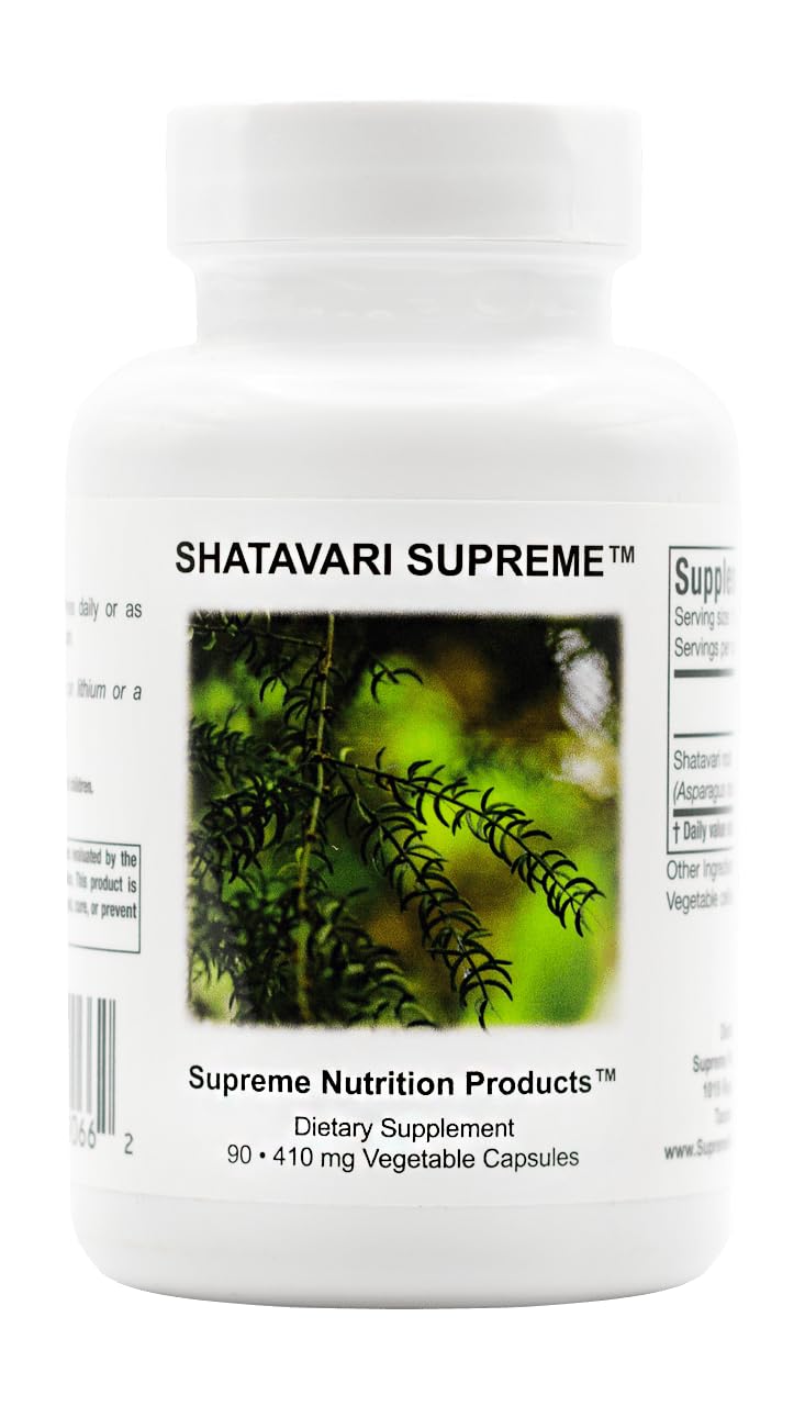 Nutrition Shatavari Racine Pure 90 Capsules Végétariennes vue de face