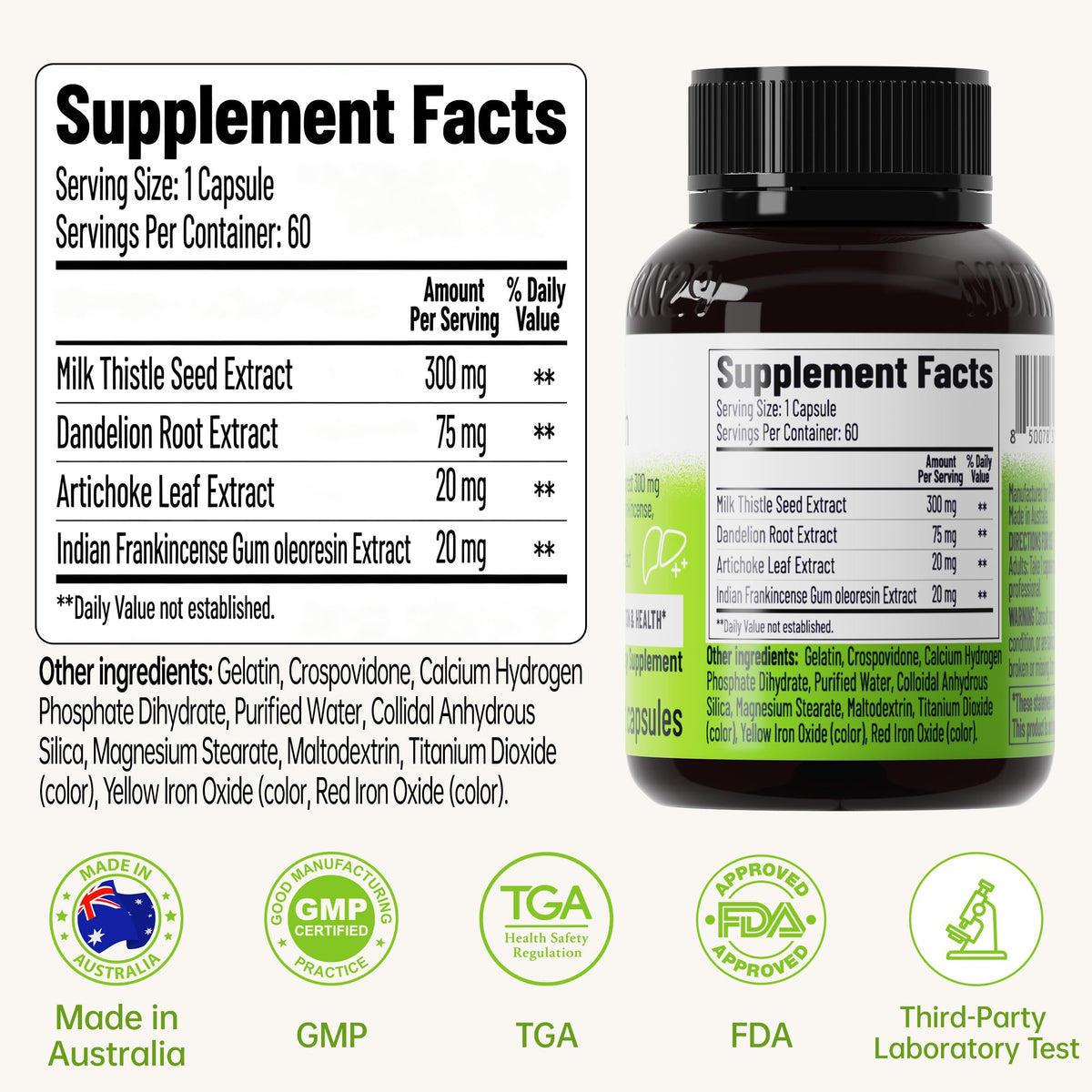 NUTRITION29 Chardon-Marie capsules ouvertes sur une table