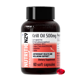 NUTRITION29 Huile de Krill Antarctique 500mg gélules vue avant