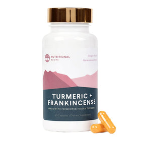 Nutritional Roots Complément Alimentaire Curcuma Boswellia 60 gélules - vue avant