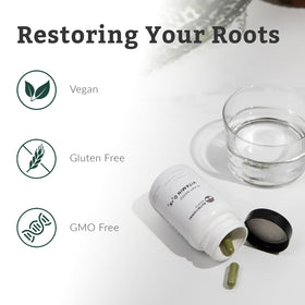 Nutritional Roots D3 K2 MK7 5000 UI 60 capsules arrière