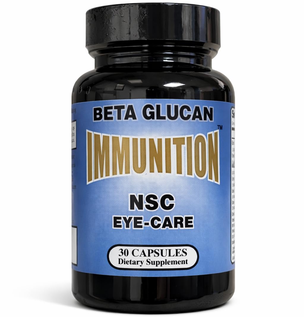 Nutritional Scientific Formule Beta Glucan 30 Capsules vue de face