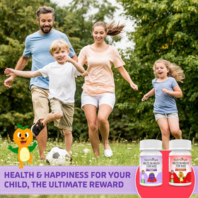 NutritiPure Fer 9mg comprimés orange avec fruits