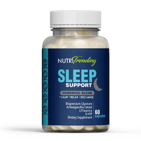 NUTRITRENDING Complément Alimentaire Sommeil 60 Capsules vue de face