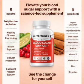 Nutritunes NutriSulin capsules sur une table