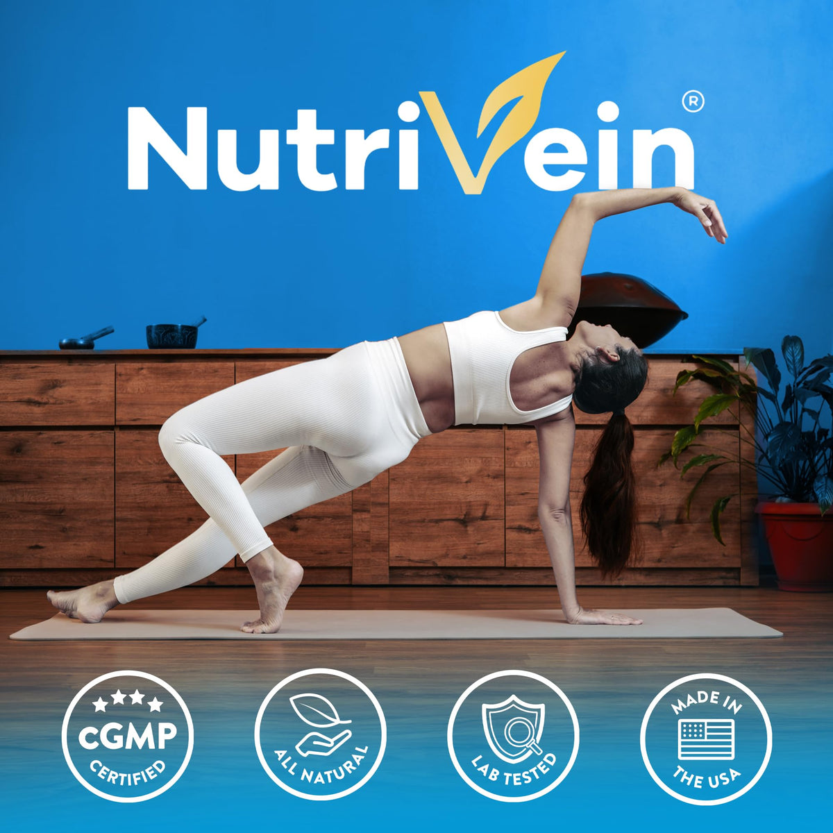 Nutrivein Berbérine 1200 mg 120 capsules avec ingrédients