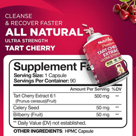 Nutrivein Extrait de Cerise Acide 3000 mg - Gélules côté