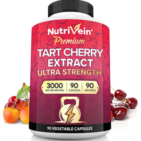Nutrivein Extrait de Cerise Acide 3000 mg - Gélules face avant
