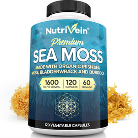 Nutrivein Mousse de Mer 1600 mg 120 capsules vue de face