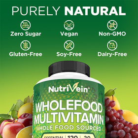 Nutrivein Multivitamines Végétales avec fruits et légumes