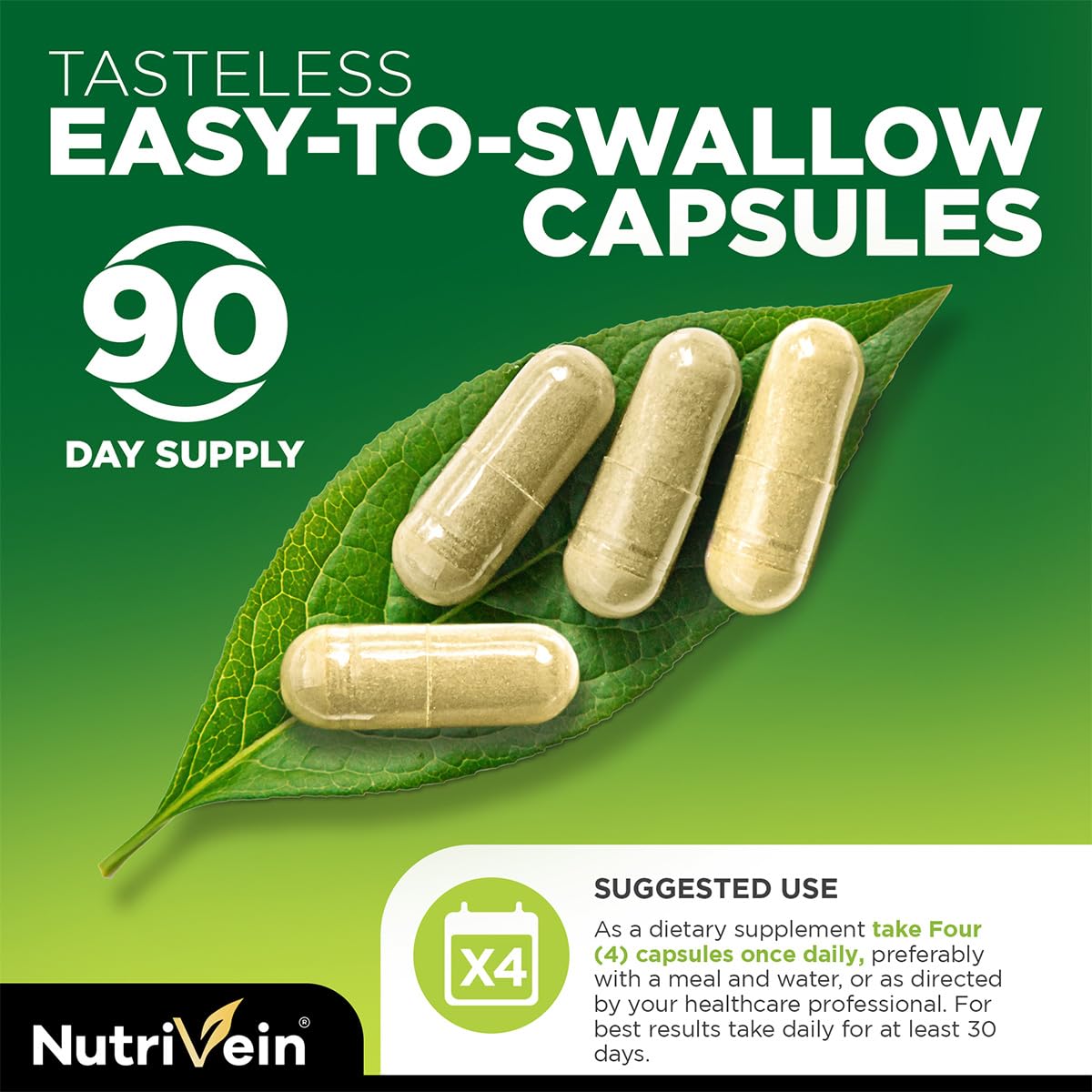 Nutrivein Multivitamines Végétales capsules sur table
