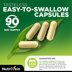 Nutrivein Multivitamines Végétales capsules sur table