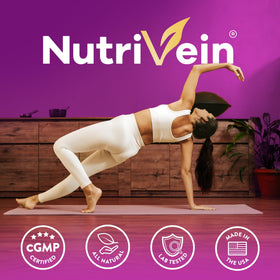 Nutrivein Resvératrol 1450 mg gélules sur une table