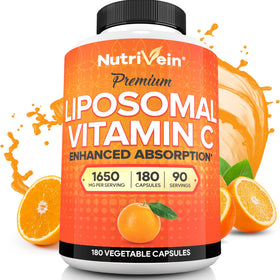 Nutrivein Vitamine C Liposomale 1650 mg - vue avant de l'emballage