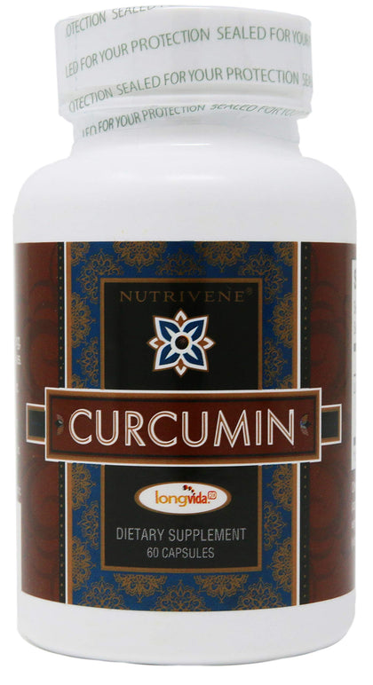 Nutrivene Curcumin Longvida™ 500 mg 60 Capsules - vue de face