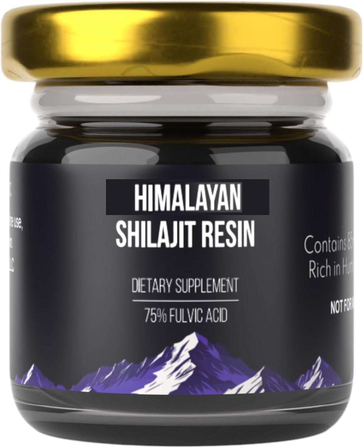 NUTRIVIUM Résine Shilajit 50g pot en verre