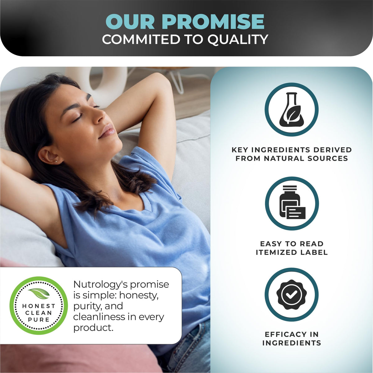 Nutrology Zen Restore 400mg Magnésium Malate - étiquette des ingrédients