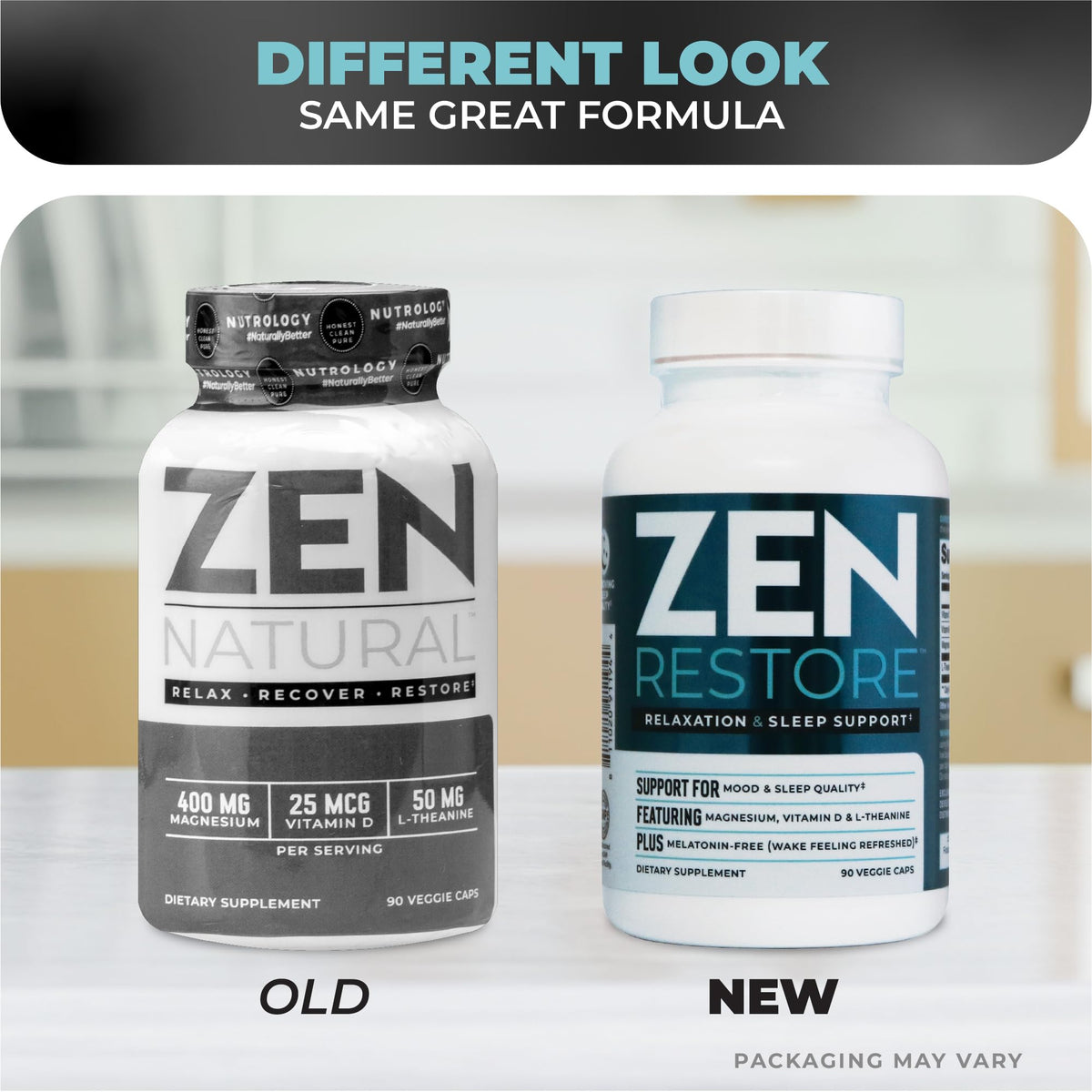 Nutrology Zen Restore 400mg Magnésium Malate - ingrédients