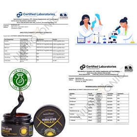NutroTonic Shilajit A+ 91g avec des ingrédients naturels