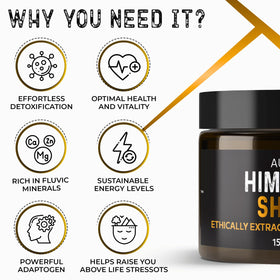 NutroTonic Shilajit A+ 91g proche de la résine