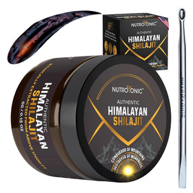 NutroTonic Shilajit Rouge A+ 68g résine himalayenne vue de face