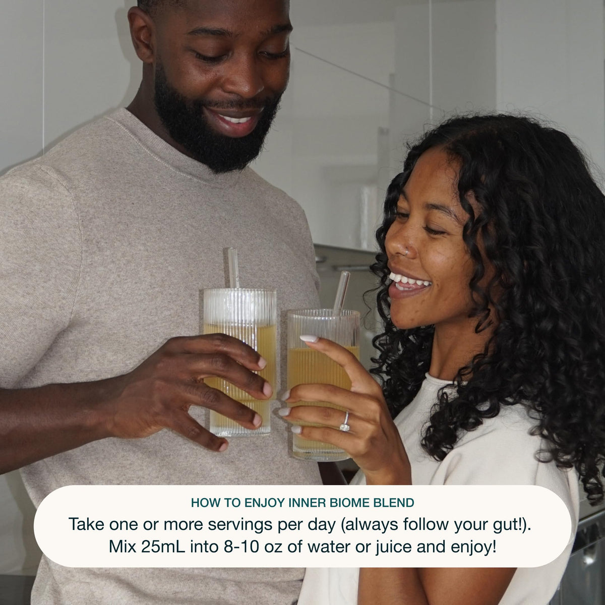 Nuzest Inner Biome Blend Probiotique Liquide 500ml avec fruits