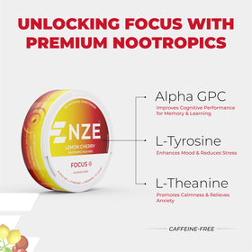 NZE Poches Nootropiques Citron Cerise - première poche