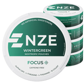 NZE Poches Nootropiques Sans Caféine canette vue de face