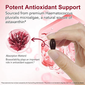 O NATURE. ZIRAN Astaxanthine 24 mg montrant l'étiquette