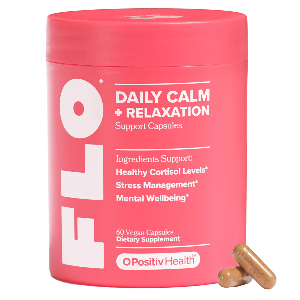 O Positiv FLO Daily Calm boîte de 30 capsules vue de face