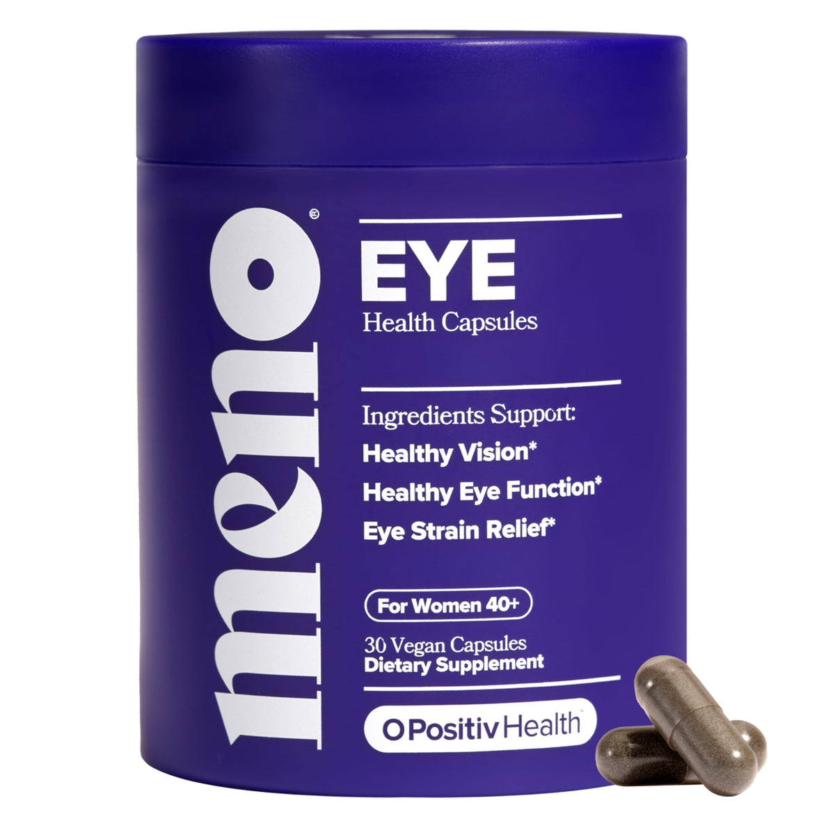 O Positiv MENO Santé Oculaire capsules de lutéine en flacon