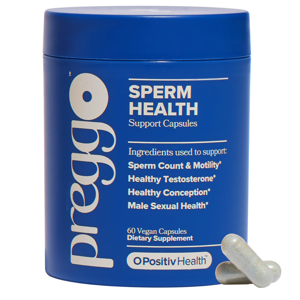 O Positiv PREGGO 60 capsules vue avant