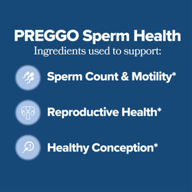 O Positiv PREGGO ingrédients principaux sur l'emballage