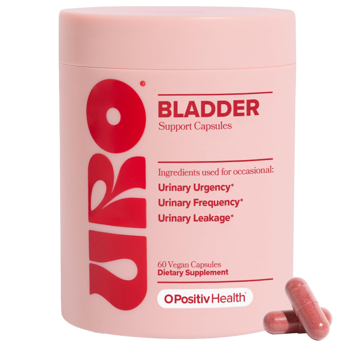 O Positiv URO Complément Alimentaire 60 Capsules Vegan vue avant