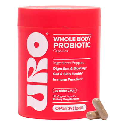 O Positiv URO Probiotique Femmes 30 capsules, vue avant