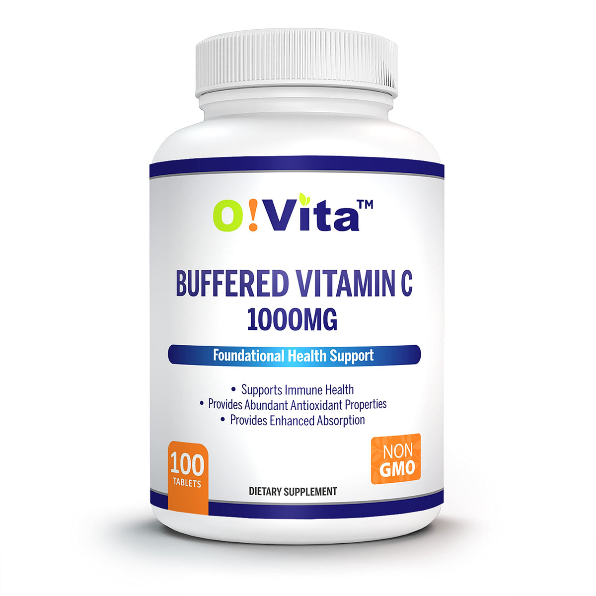 O!VITA Vitamine C 1000mg comprimés vue de face