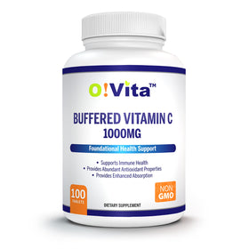 O!VITA Vitamine C 1000mg comprimés vue de face