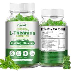 Oakevlp Gummies L-Theanine Liposomal 1200mg packaging front view