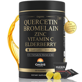 OASIS FORCE Gélules de Quercétine 8-en-1 1000mg vue de face