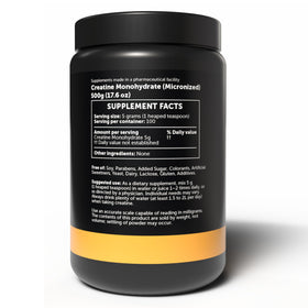Obel Créatine Monohydrate 500g avec cuillère de dosage de 5g