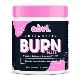 Obvi Burn Elite complément collagène boîte vue de face