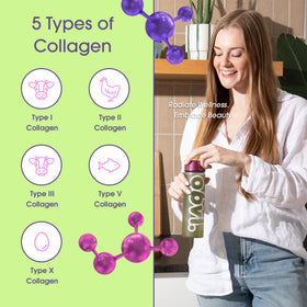 Obvi Collagen Greens Poudre Superaliment Bio 290g avec ingrédients naturels