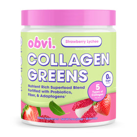 Obvi Collagen Greens Poudre Superaliment Bio 290g vue de face