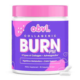 Obvi Collagenic Burn PM flacon de 90 capsules vue de face