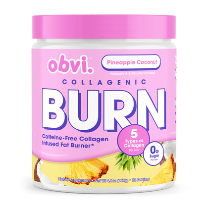 Obvi Collagenic Burn Powder Ananas Coco 200g vue avant