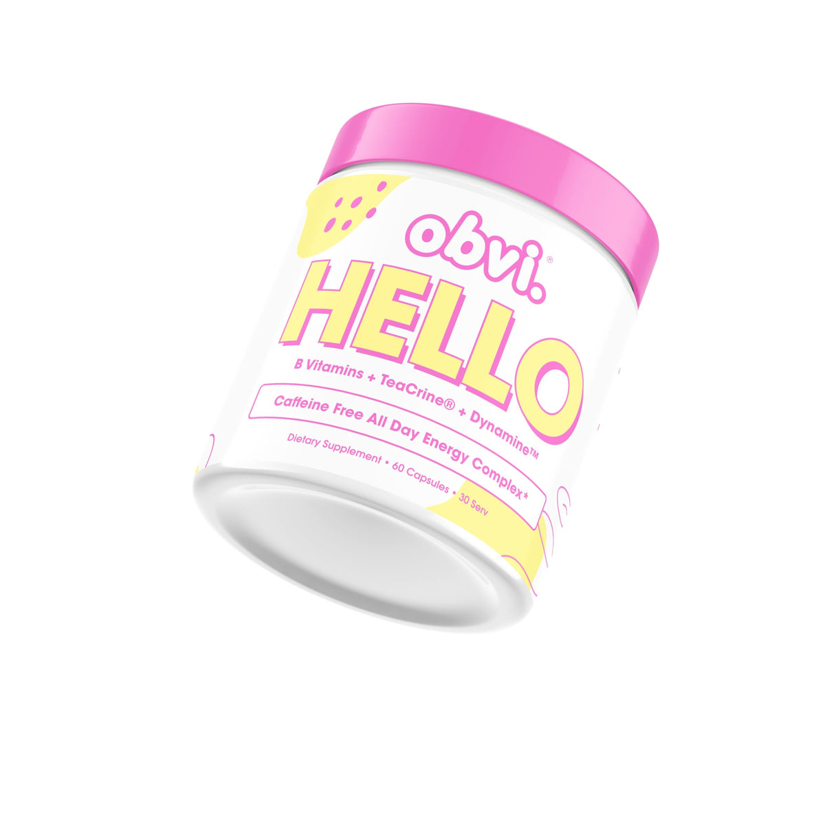 Obvi Hello Complément Énergétique Femme 60 Capsules dans sa boîte
