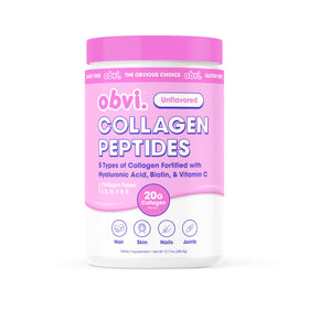 Obvi Poudre de Collagène Multi Source 381g vue de face avec emballage